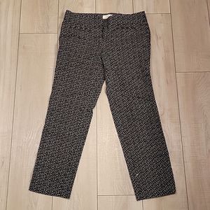 LOFT butterfly dress pants